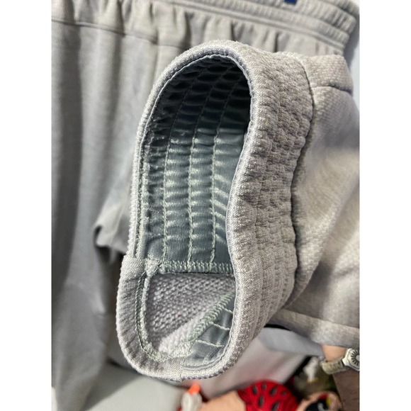 Adidas Mens Jogger Pants 2XL Gray Pockets -No Drawstring- Logo - Picture 7 of 12